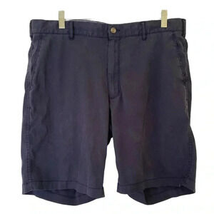Peter Millar Men’s Performance Shorts Navy Blue Size 36